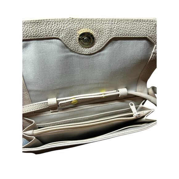 Y2K Baby Pink Nordstrom Shoulder Bag Convertible Strap Wallet-Style Interior - Picture 3 of 6